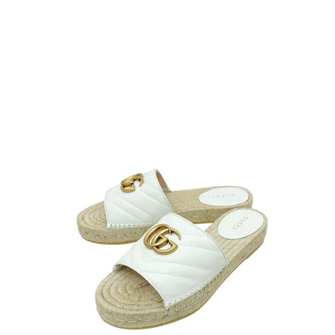 gucci marmont espadrille sandals|gucci outlet sandals.